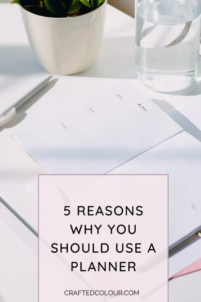 reasons to use a planner