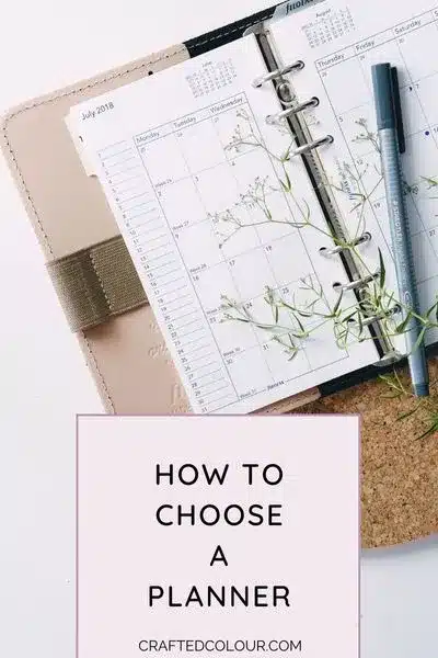 choosing a planner